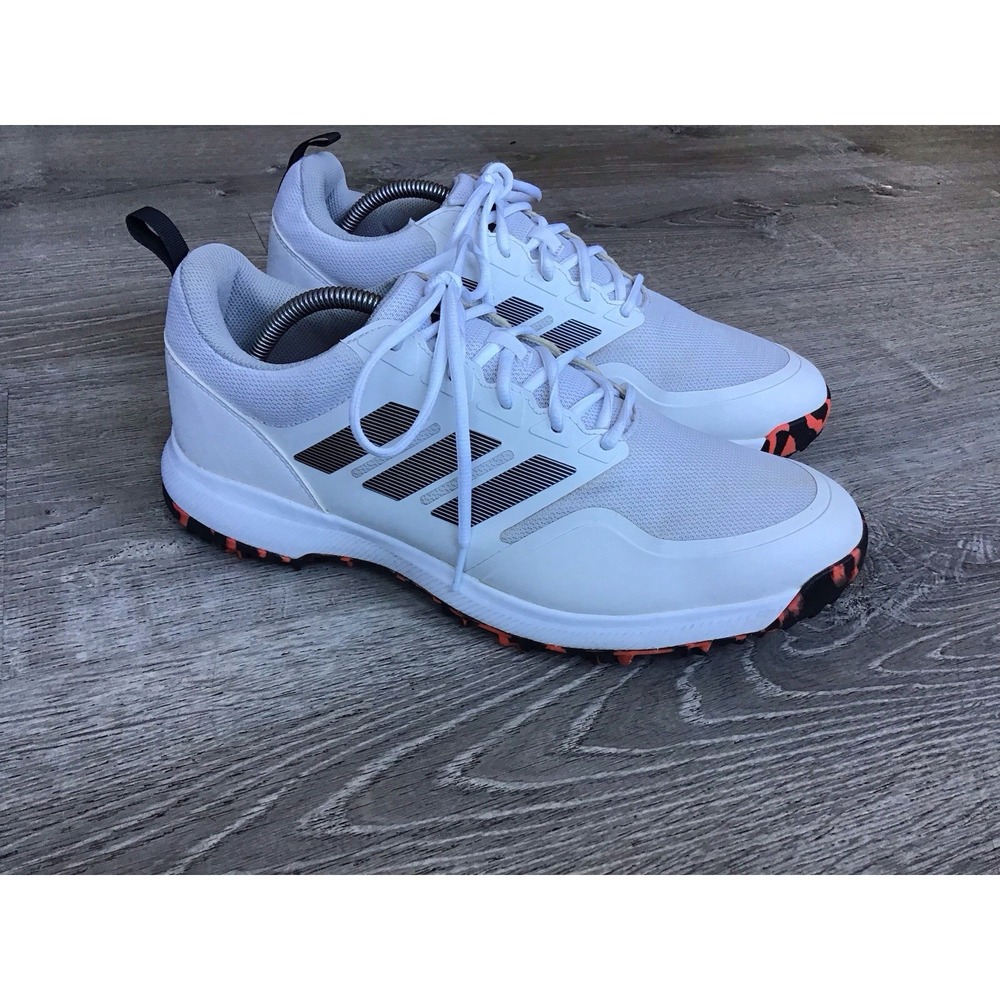 Adidas Tech Response SL 3 Golf Shoes Mens Size 11 White Black Spikeless GV6894